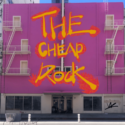 THE CHEAP ROCK Front Cover