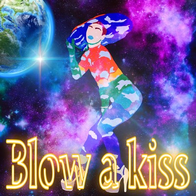 Blow a kiss (feat. Zinee&issei) Front Cover