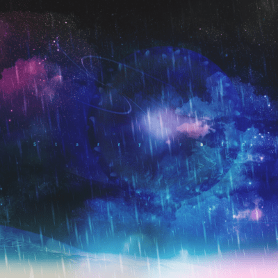 Starry rain Front Cover