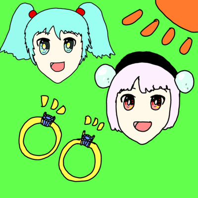 Enchanted ring (feat. HATSUNE MIKU) Front Cover