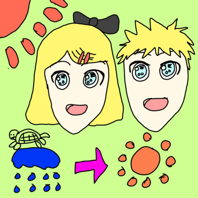 雨のち晴れ (feat. 鏡音レン & 鏡音リン)のジャケット写真