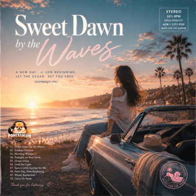 Sweet Dawn by the Waves Front Cover