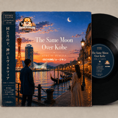 The Same Moon Over Kobe Front Cover