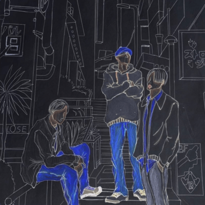 Shimokitazawa no Aoi yoruhe Front Cover