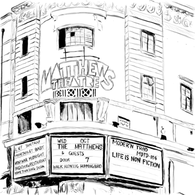 マシューズ劇場のジャケット写真