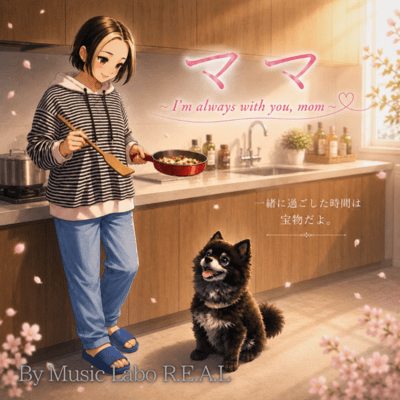 "Mom ~I'm Always With You~ " (Kumajiro Version) Front Cover