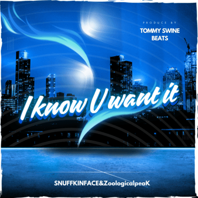I know U want it (feat. ZoologicalpeaK)のジャケット写真