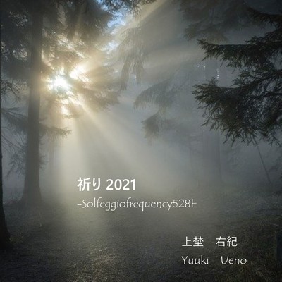 Solfeggio frequency 528Hz -Inori 2021- Front Cover