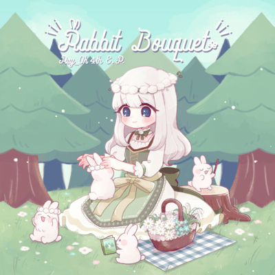 Rabbit Bouquet Front Cover