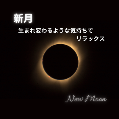 New Moon -Breathe, Unwind and Renew- Front Cover