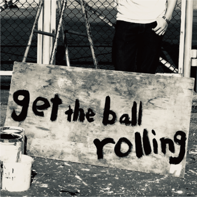 Get the ball rolling Front Cover