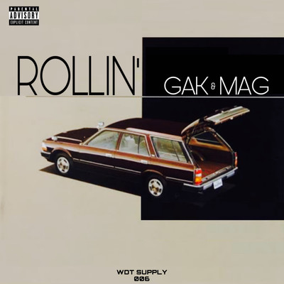 ROLLIN' (feat. MAG) Front Cover