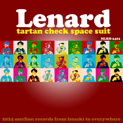 tartan check space suitのジャケット写真