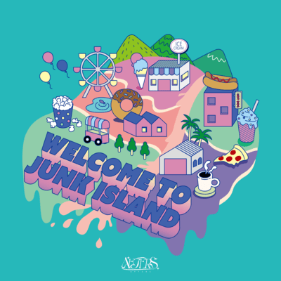 WELCOME TO JUNK ISLAND Front Cover