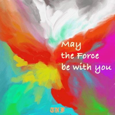 May the Force be with you Front Cover