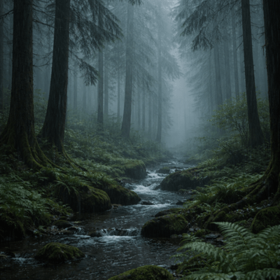 Relaxing rain sounds to listen to while you sleep Front Cover