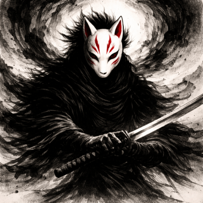 Fox-Masked Samurai (feat. MarcyYellow) Front Cover