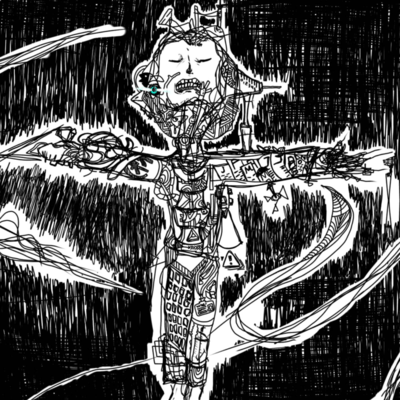 The Exhausted Angel and Human Distrust, Inc. Front Cover