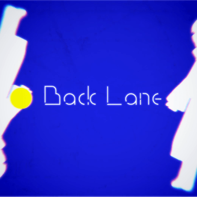 Back Lane Front Cover