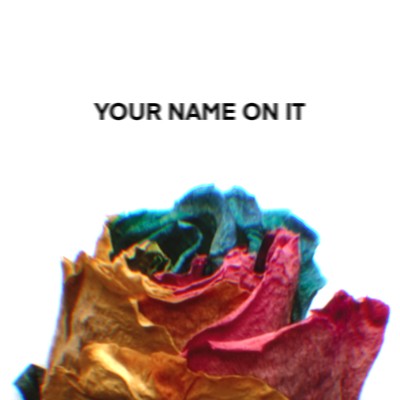 YOUR NAME ON IT Front Cover