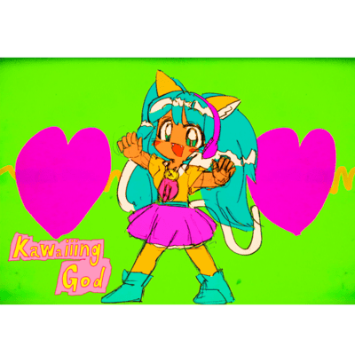 Kawaiiing God (feat. HATSUNE MIKU) Front Cover