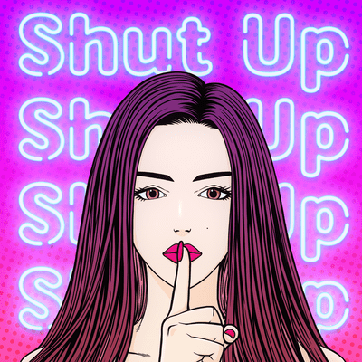 Shut up Front Cover