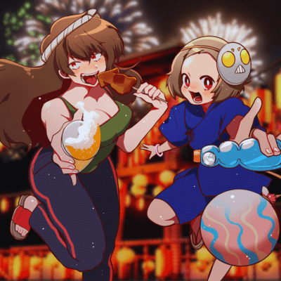 Bonfire!! (feat. Hitonatsu Omoi) Front Cover