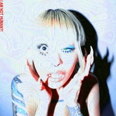 I AM NOT HUMAN⁈のジャケット写真