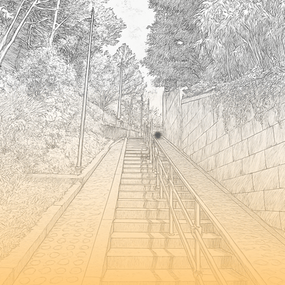 Sakamichi (Cover) Front Cover