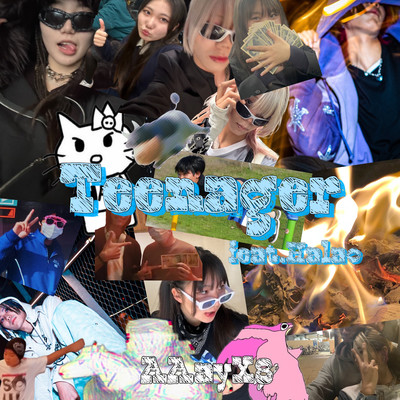 Teenager!!! (feat. Halao) Front Cover
