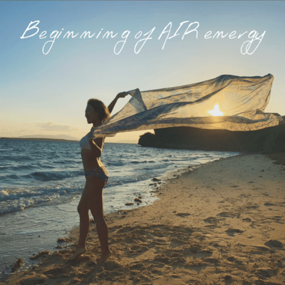 Beginning of AIR energy -432Hz Handpan Healing- Front Cover