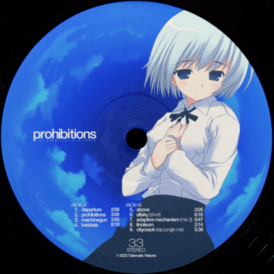 prohibitionsのジャケット写真