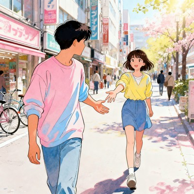 昔あの街で (オリジナル)のジャケット写真