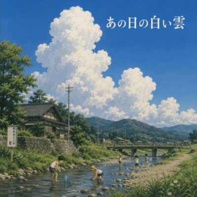 White clouds of that day (original) Front Cover