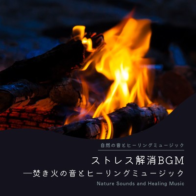 Stress Relieving BGM -bonfire and healing music- Front Cover