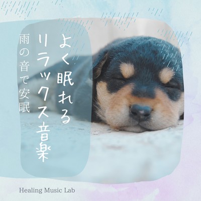 Relaxing music for a good night's sleep -Restful sleep with the sound of rain- Front Cover