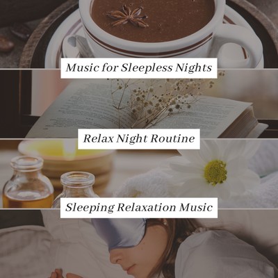 Music for Sleepless Nights: Relax Night Routine Front Cover