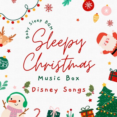 Sleepy Christmas Music Box: Disney Songs Front Cover
