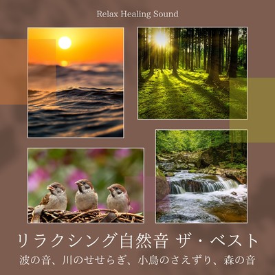Relaxing Nature Sounds: The Best Collection - Ocean Waves, Flowing Streams, Birdsong, and Forest Ambience Front Cover