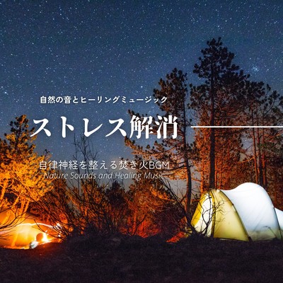 Stress Relief - Bonfire BGM to Balance the Autonomic Nervous System Front Cover