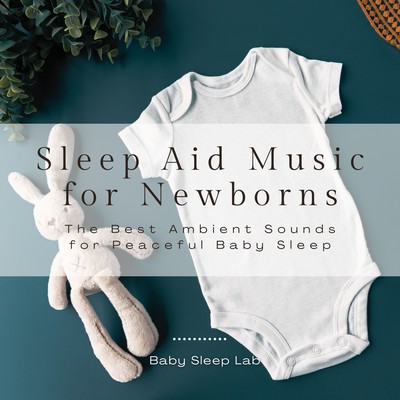 Sleep Aid Music for Newborns: The Best Ambient Sounds for Peaceful Baby Sleep Front Cover