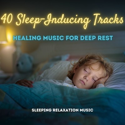 40 Sleep -Inducing Tracks - Healing Music for Deep Rest Front Cover