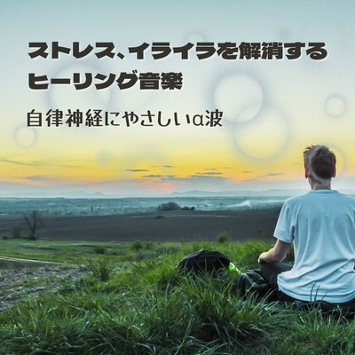 Healing Music to Relieve Stress and Irritation - Autonomic Nervous System-Friendly Alpha Waves Front Cover