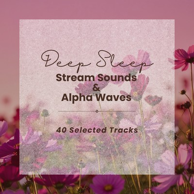 Deep Sleep Stream Sounds & Alpha Waves - 40 Selected Tracks - Front Cover