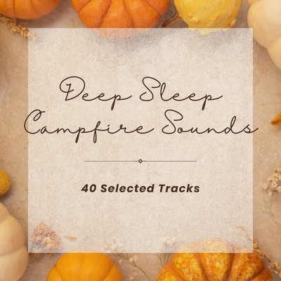 Deep Sleep Campfire Sounds - 40 Selected Tracks - Front Cover