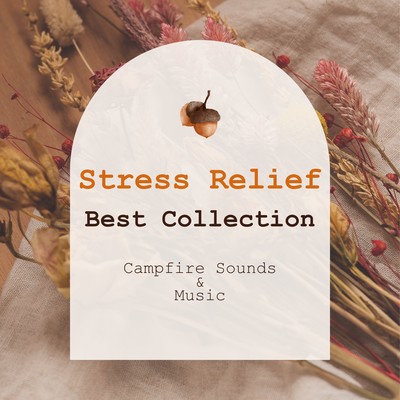 Stress Relief Best Collection - Campfire Sounds & Music - Front Cover