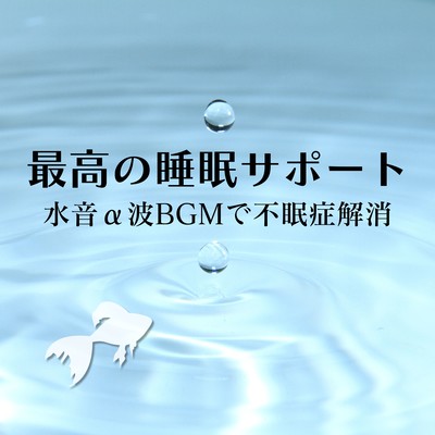Ultimate Sleep Support - Water Sounds & Alpha Wave Music for Insomnia Relief - Front Cover