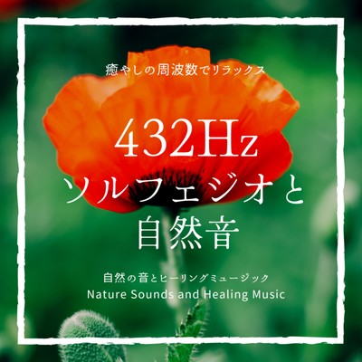 432Hz Solfeggio and Nature sounds -Relax with healing frequencies- Front Cover