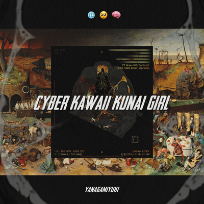 Cyber Kawaii Kunai Girl Front Cover