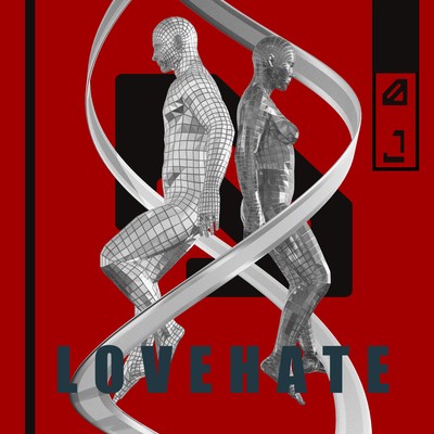 LOVE / HATE (feat. Sixxx & narita)のジャケット写真